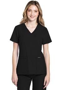 Top by Cherokee Uniforms, Style: CK953A-BLK