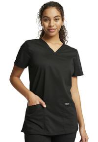 Top by Cherokee Uniforms, Style: WW620-BLK